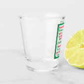 Kerstdag 2020 herinneren shot glas (Links)