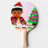 Kerstdag (4) tafeltennisbatje (Achterkant)