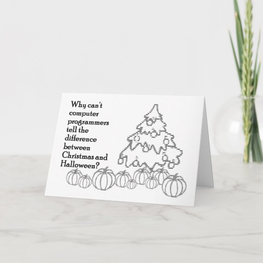 Kerstdag / Allerheiligenkaart Feestdagen Kaart (Voorkant)