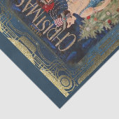 Kerstdag  Art Deco Tissuepapier (Detail)