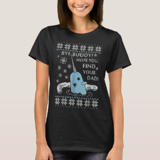 Kerstdag Buddy Hoop dat je je vader vindt T-shirt