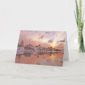 kerstdag feestdagen kaart (Voorkant)