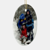 Kerstdag Foto Keepomwille Keramisch Ornament (Rechts)