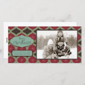 Kerstdag Fotokaart Feestdagenkaart (Voorkant / Achterkant)