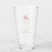 Kerstdag Glas (Achterkant)
