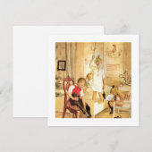 Kerstdag in de zusters feestdagenkaart (Voorkant / Achterkant)