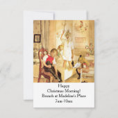 Kerstdag in de zusters kaart (Voorkant)