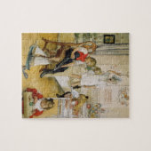 Kerstdag in de zusters legpuzzel (Horizontaal)