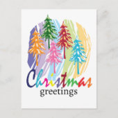 Kerstdag kaart (Voorkant)