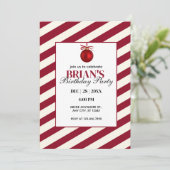 Kerstdag Kaart (Staand voorkant)