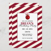 Kerstdag Kaart (Voorkant / Achterkant)