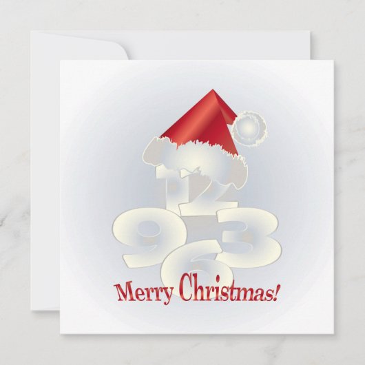 Kerstdag Kaart (Voorkant)