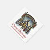 Kerstdag Kapel Vakantie Servet (Hoek)