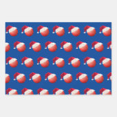 Kerstdag kerstdag kerstcadeauvakantie inpakpapier vel (Voorkant 2)