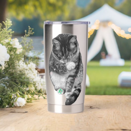 Kerstdag Mug met Bevroren Poot Geïsoleerde Drinkbeker (Huwelijk)