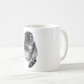 Kerstdag Mug met Bevroren Poot Koffiemok (Voorkant rechts)