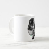 Kerstdag Mug met Bevroren Poot Koffiemok (Voorkant links)