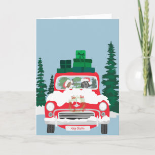 Kerstdag Reizen Kaart