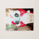 kerstdag Santa HoHoHo Legpuzzel (Horizontaal)