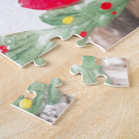 kerstdag Santa HoHoHo Legpuzzel (Zijkant)