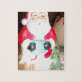 kerstdag Santa HoHoHo Legpuzzel (Verticaal)