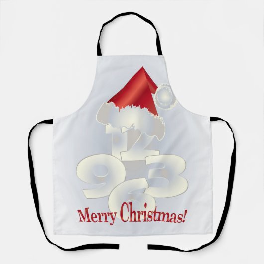 Kerstdag Schort (Voorkant)