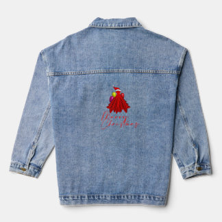 Kerstdag Special Design T-shirt, T-shirt Denim Jacket