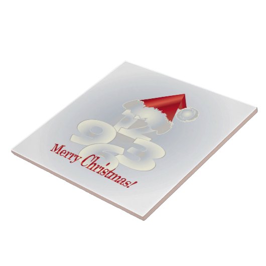 Kerstdag Tegeltje (Zijkant)