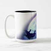 Kerstdag Tweekleurige Koffiemok (Links)