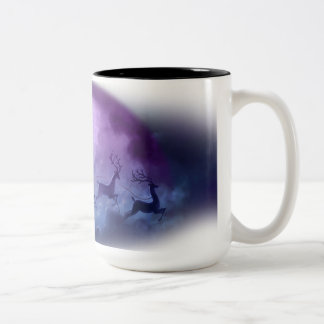 Kerstdag Tweekleurige Koffiemok