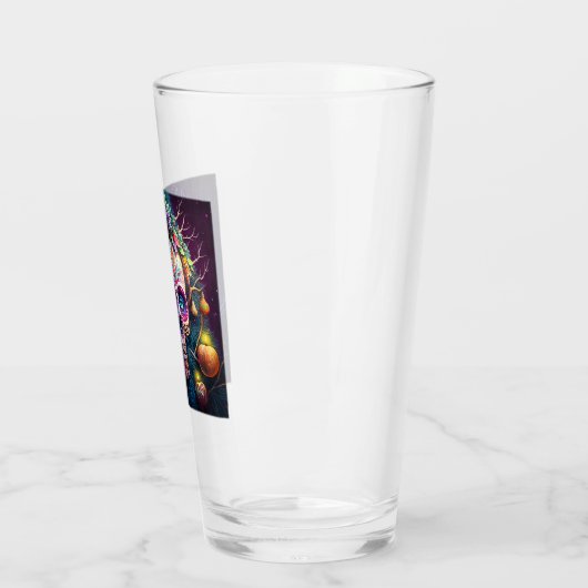 Kerstdag van de dode glazen tumbler (Links)