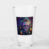 Kerstdag van de dode glazen tumbler (Voorkant)