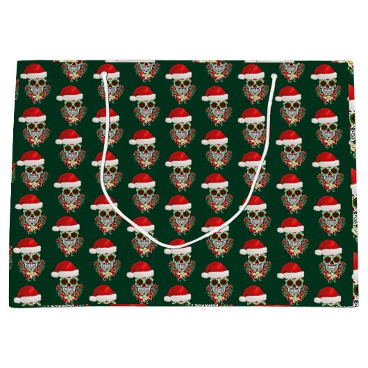 Kerstdag van de dode sinterklaas van de suikersche groot cadeauzakje (Voorkant)