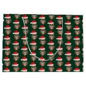 Kerstdag van de dode sinterklaas van de suikersche groot cadeauzakje (Achterkant)