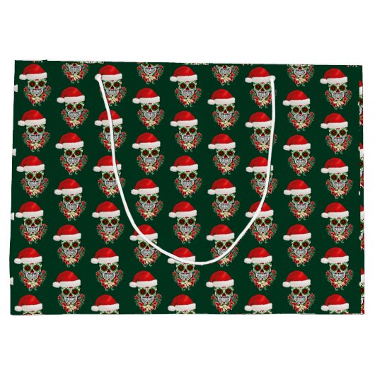 Kerstdag van de dode sinterklaas van de suikersche groot cadeauzakje (Achterkant)