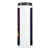 Kerstdag van de dode thermische getumbler thermosbeker (Achterkant)