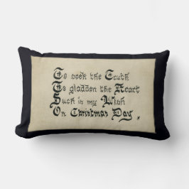 Kerstdag Victoriaans feestdag Kussen