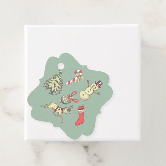  kerstdagen bedankjes labels (In situ)