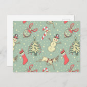 kerstdagen briefkaart (Voorkant / Achterkant)