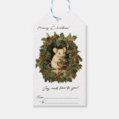 kerstdagen cadeaulabel (Voorkant)