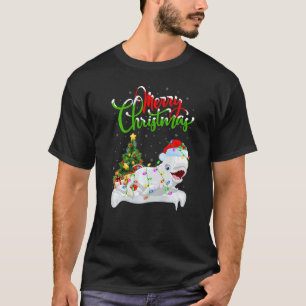 Kerstdagen kerstkerst kerstmis Santa Beluga T-shirt