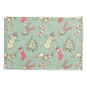 kerstdagen kussensloop (Achterkant)