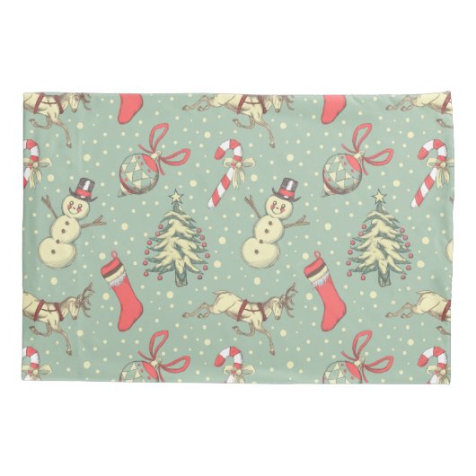 kerstdagen kussensloop (Achterkant)