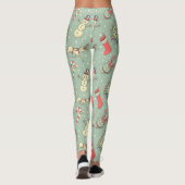 kerstdagen leggings (Achterkant)