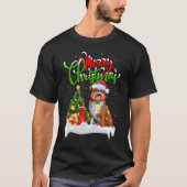 Kerstdagen met kerstfeestdagen t-shirt (Voorkant)