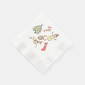 kerstdagen servet (Hoek)