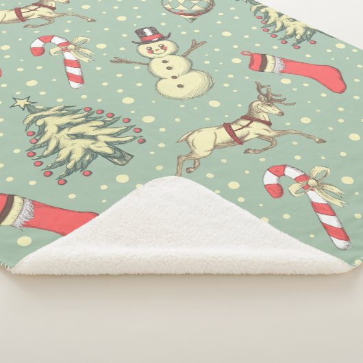  kerstdagen sherpa deken (3/4)