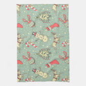 kerstdagen theedoek (Verticaal)