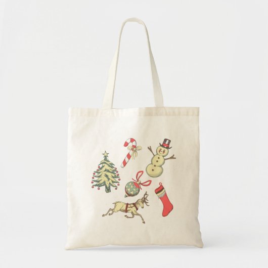 kerstdagen tote bag (Voorkant)