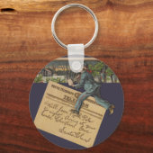  kerstdagen voor kerstafdrukken sleutelhanger (Voorkant)